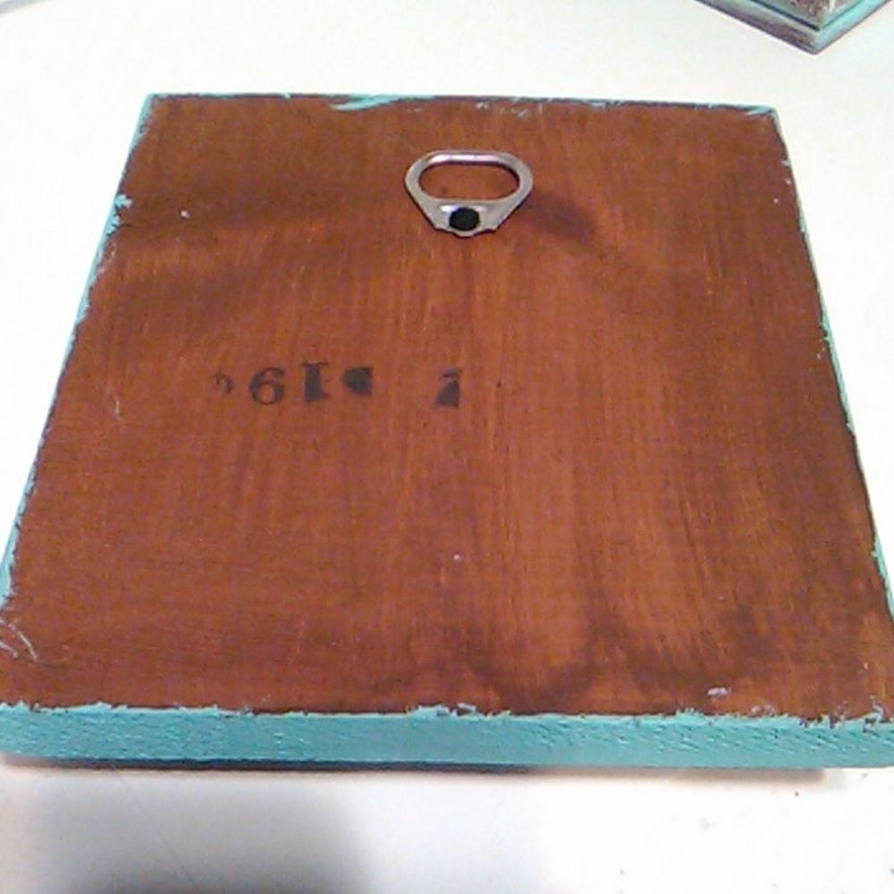 Handpainted jewelry box and heart shell sign - Picture 7 of 8